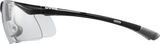 uvex Sportstyle 223 Radbrille Black Grey / Clear