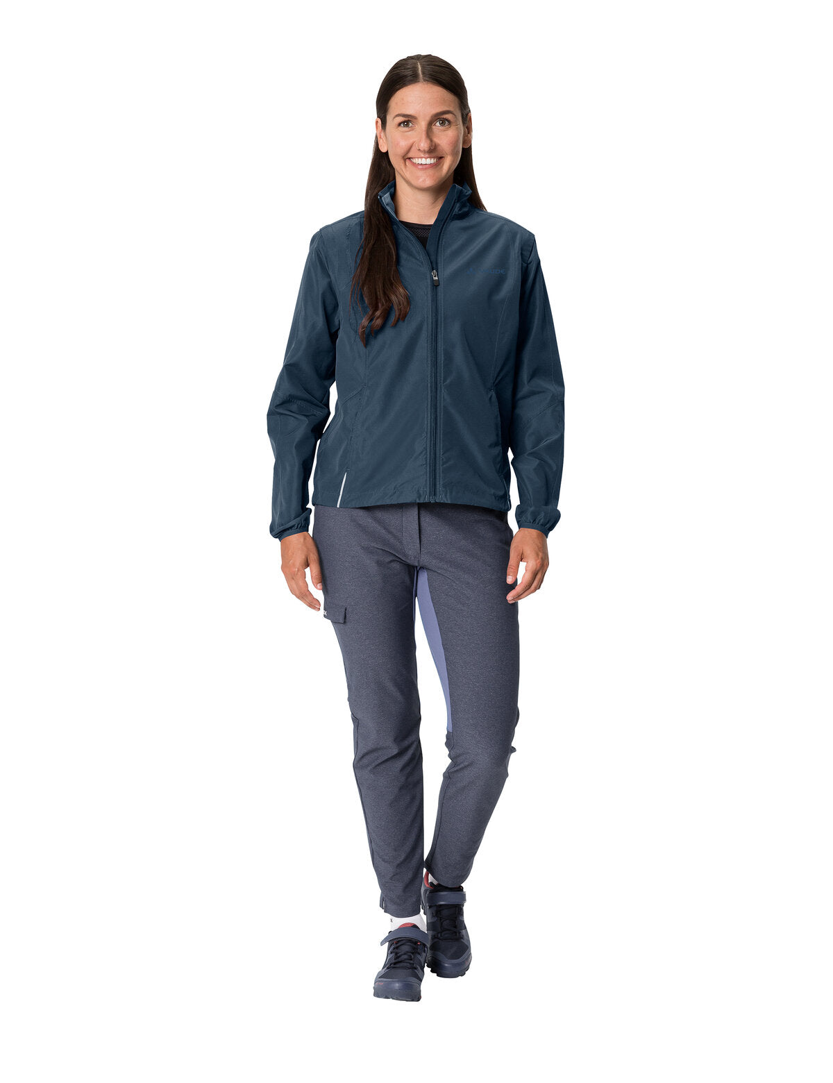 VAUDE Dundee Classic Zip Off Jacket Damen blau