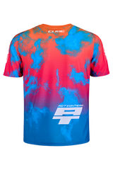 Cube MTB Trikot ROOKIE X Actionteam kurzarm blue´n´pink´n´orange