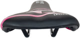Reverse Fort Will Style Sattel schwarz/pink