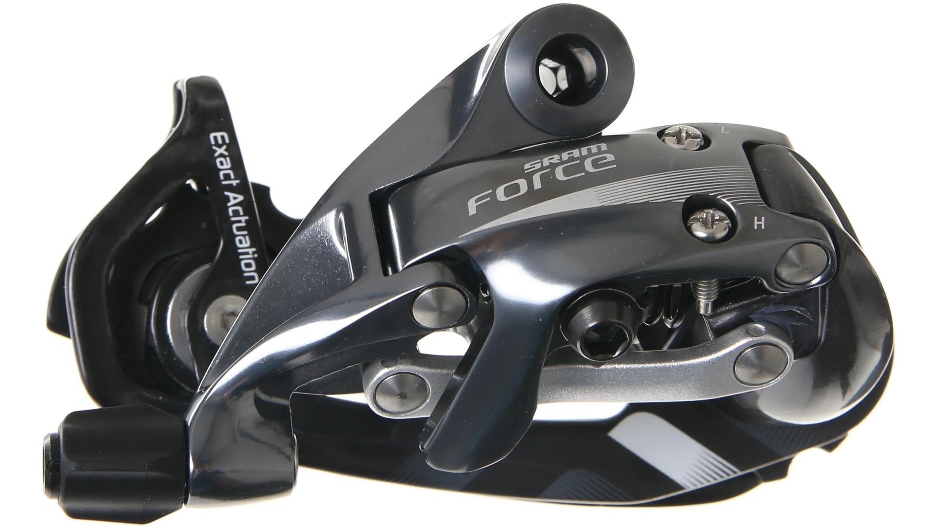 SRAM Force 22 Schaltwerk WiFLi 11-fach mittellanger Käfig schwarz/grau
