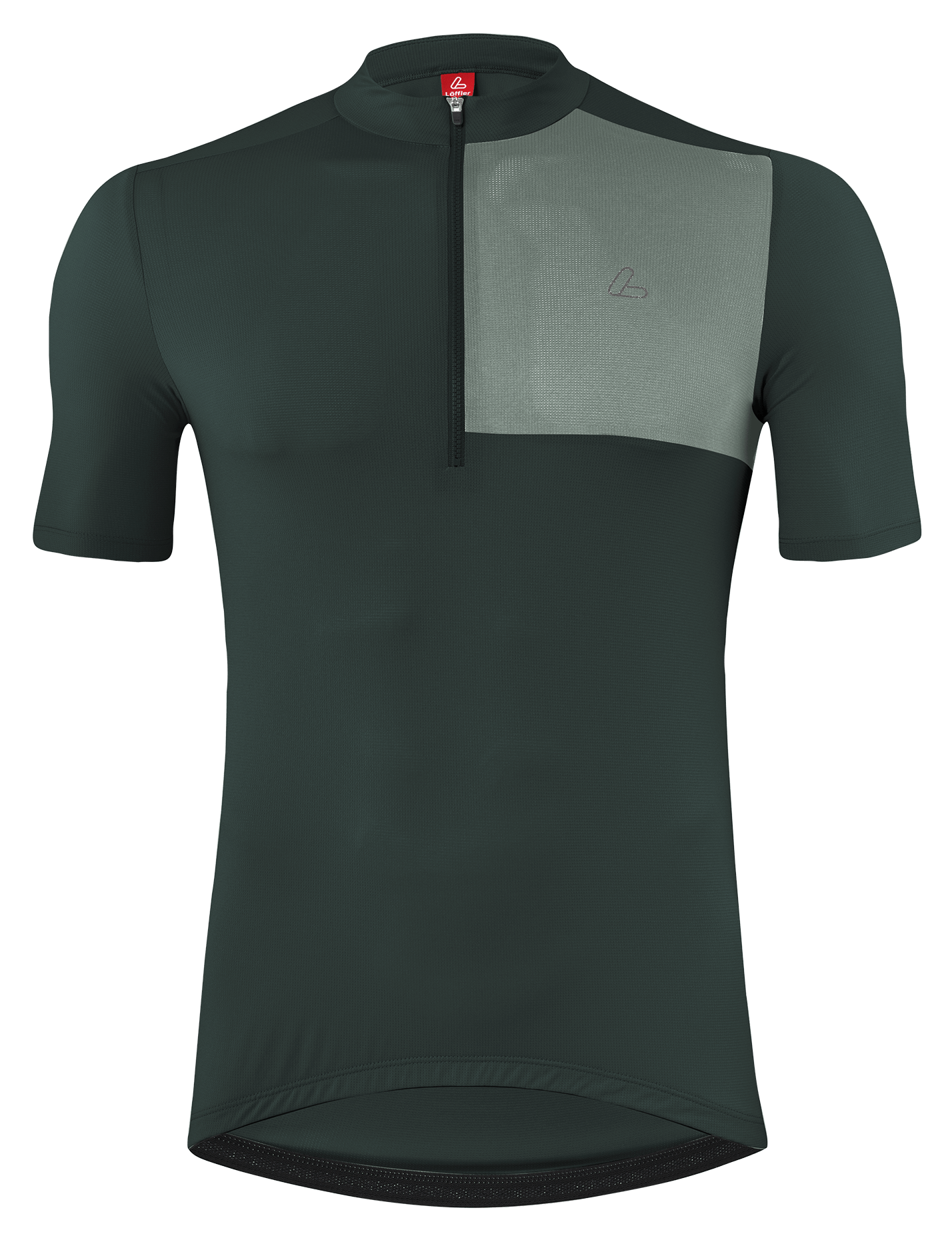 Löffler M Bike Jersey Hz Skys Block Mid Forest