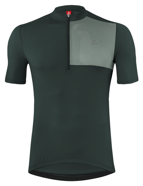 Löffler M Bike Jersey Hz Skys Block Mid Forest