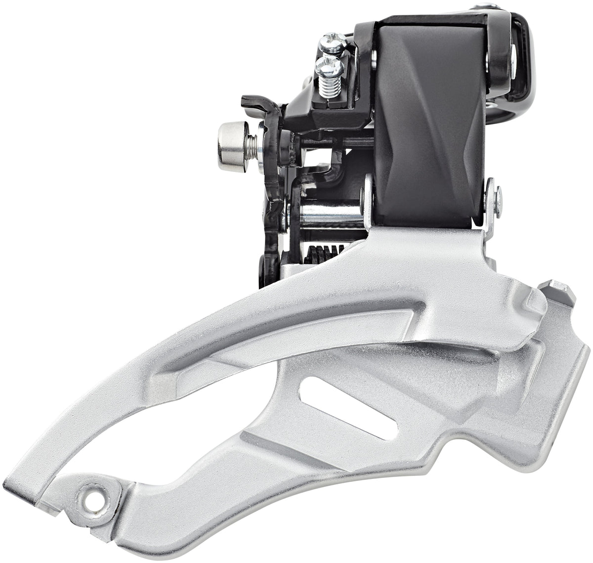 Shimano Altus FD-M2000 Umwerfer 3x9-fach Down Swing Schelle hoch silber/schwarz