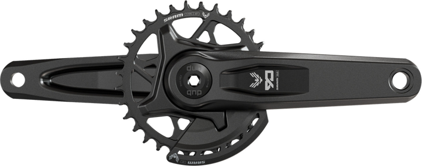 SRAM Eagle 90 Kurbelgarnitur T-Type Q174 schwarz/silber