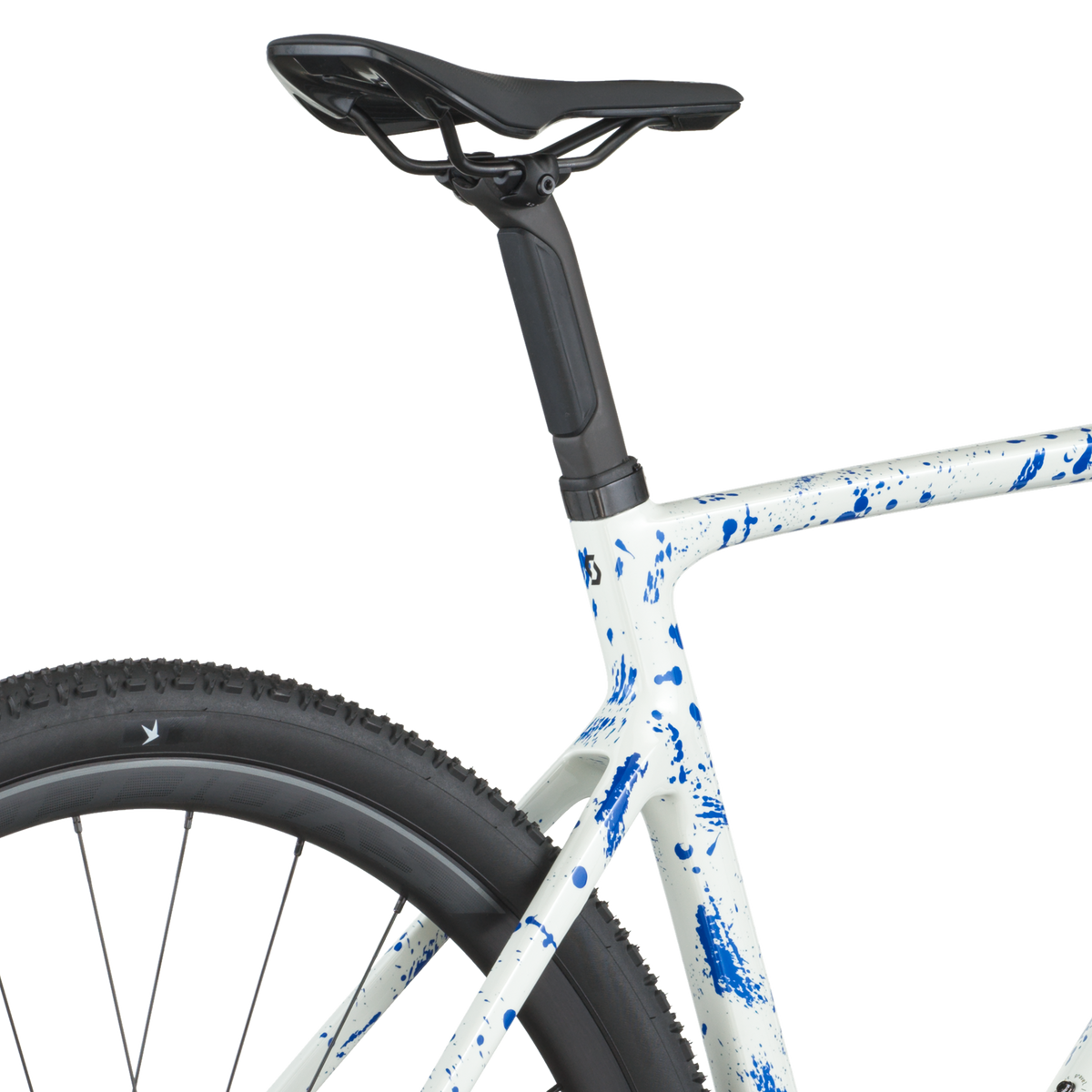 Scott Addict Gravel 30 white/splatter blue (2026)