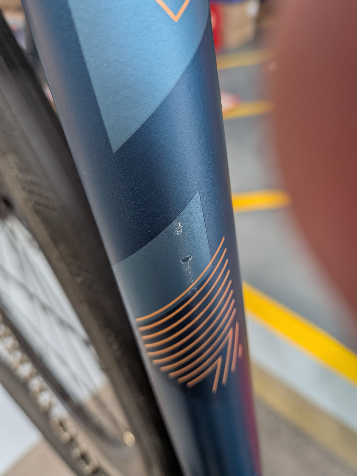 B-Ware: Orbea AVANT H60 Slate Blue Matt - Halo Silver Gloss (2025)