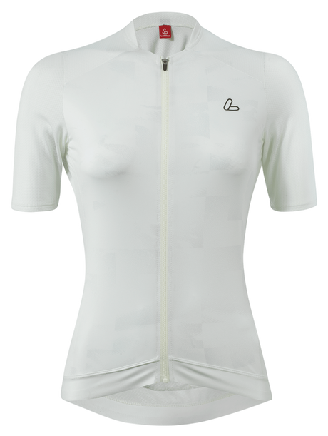 Löffler W Bike Jersey Fz Skys Escape Creme White