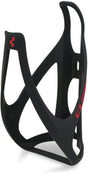 CUBE Flaschenhalter HPP matt black´n´red