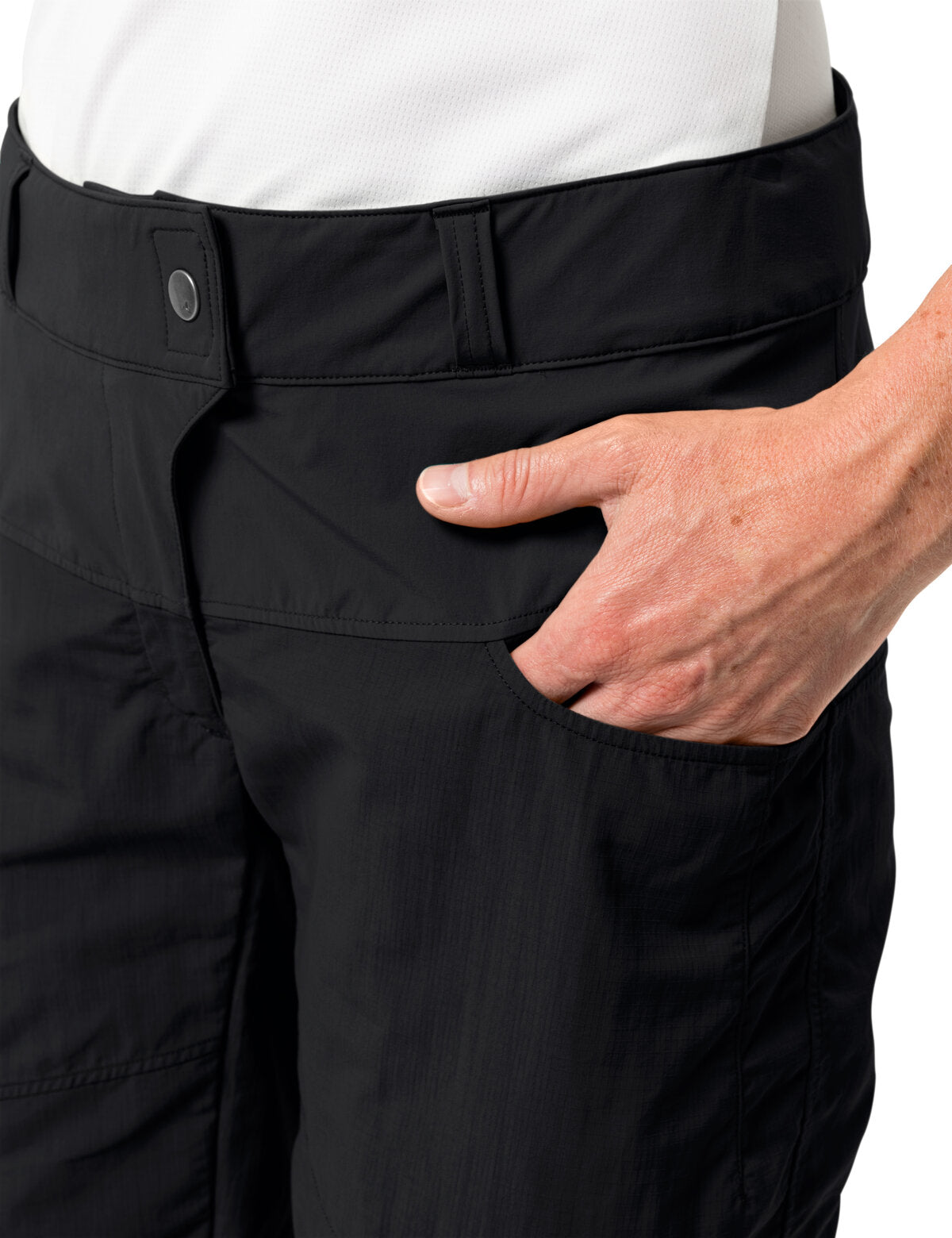 VAUDE Qimsa Shorts Damen schwarz