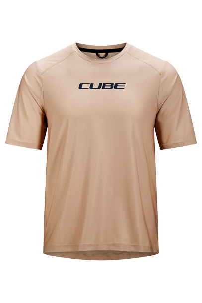 Cube Funktionsshirt kurzarm beige