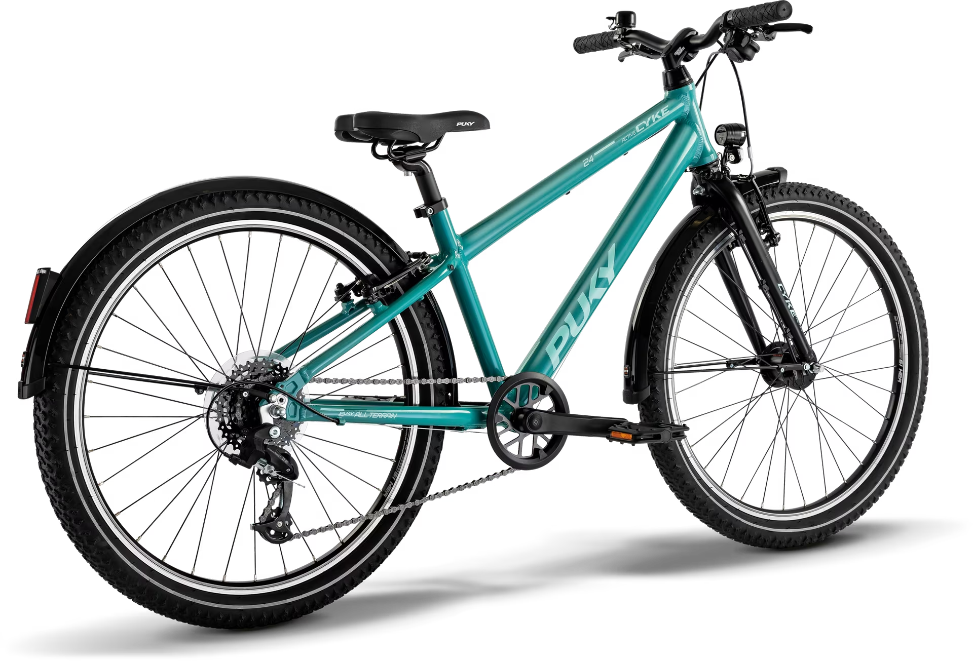 PUKY CYKE 24-8 ACTIVE turquoise/black (2027)