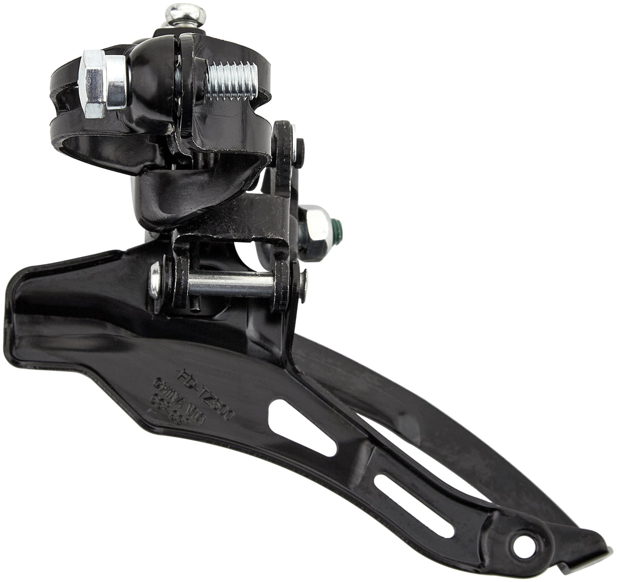 Shimano Tourney TZ FD-TZ500 Umwerfer 3x6/7-fach Down Swing Schelle tief schwarz