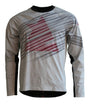 Zimtstern ProTechZonez Shirt LS Men Glacier Grey/Pirate Black