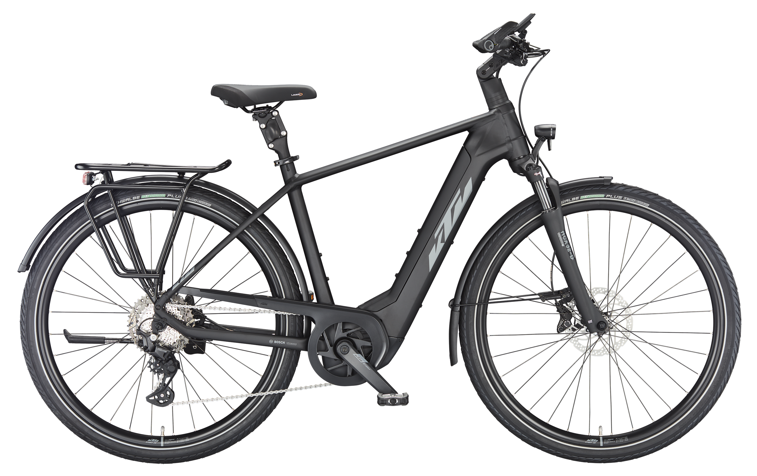 KTM MACINA STYLE 730 Diamant black matt (grey+orange)