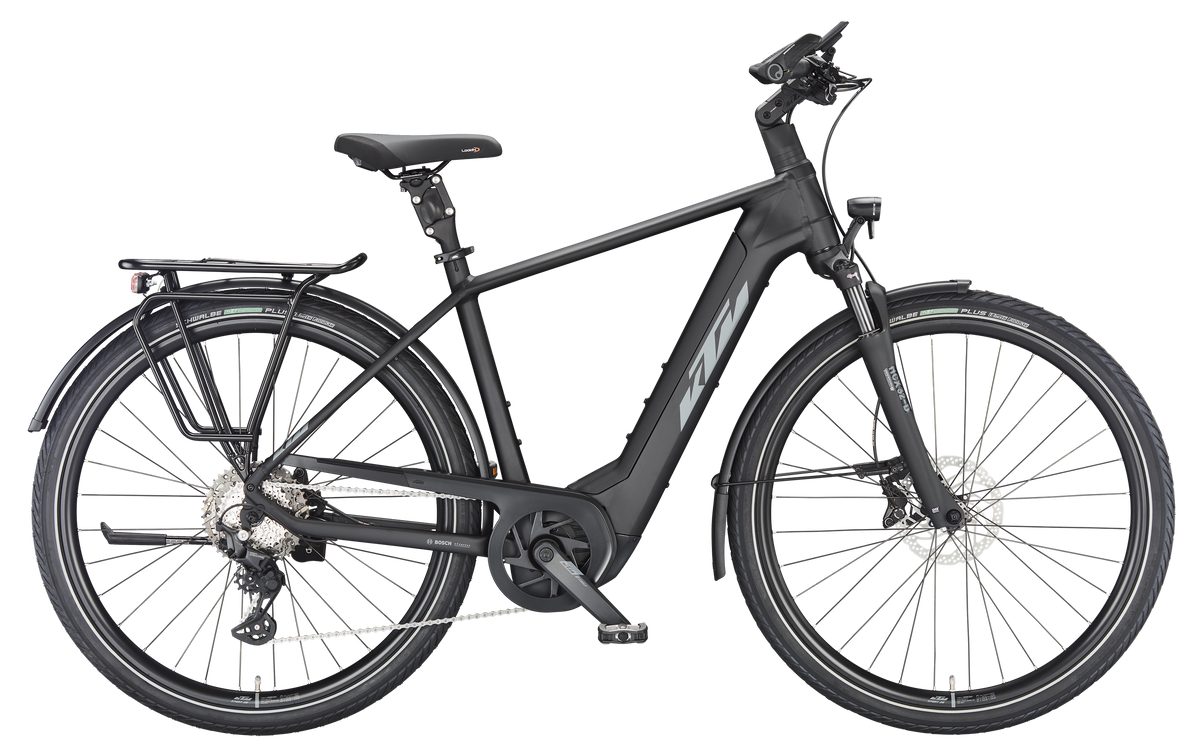 KTM MACINA STYLE 730 Diamant black matt (grey+orange)