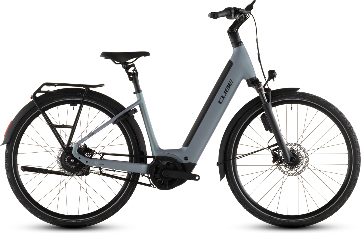 Cube Supreme Hybrid Deluxe SLX 600 Easy Entry seagrey´n´black (2026)