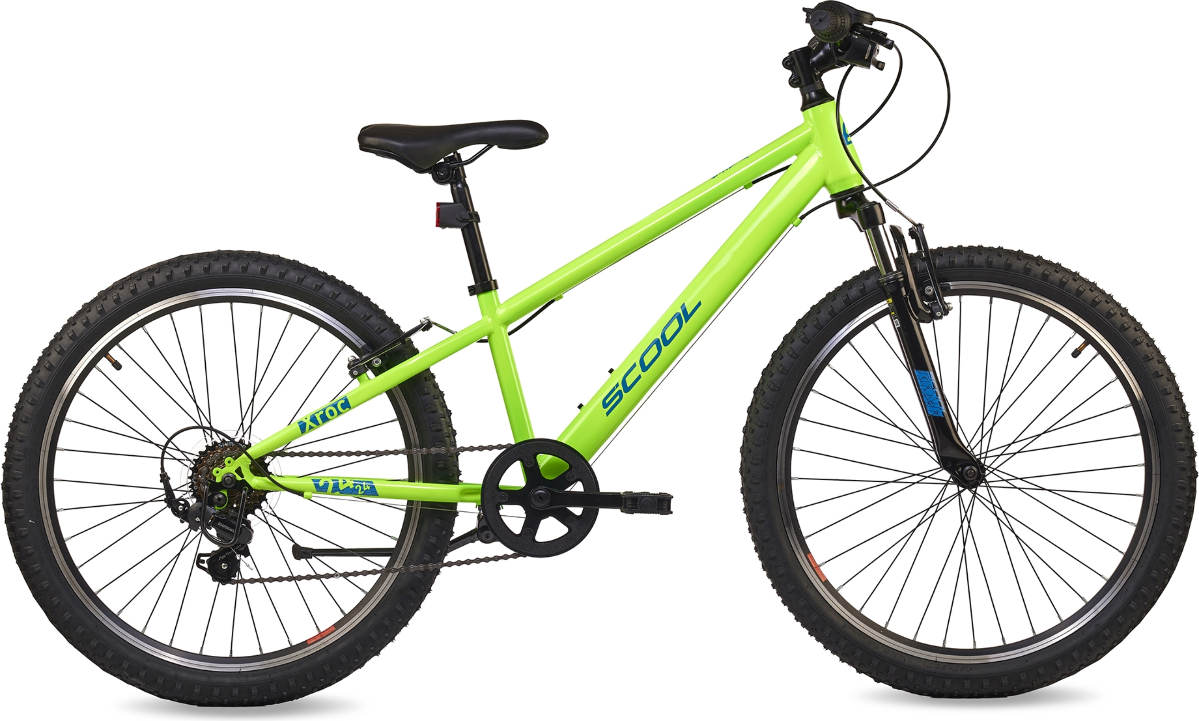 S'COOL Xroc 24-K6 Neon Green/Ocean (2026)