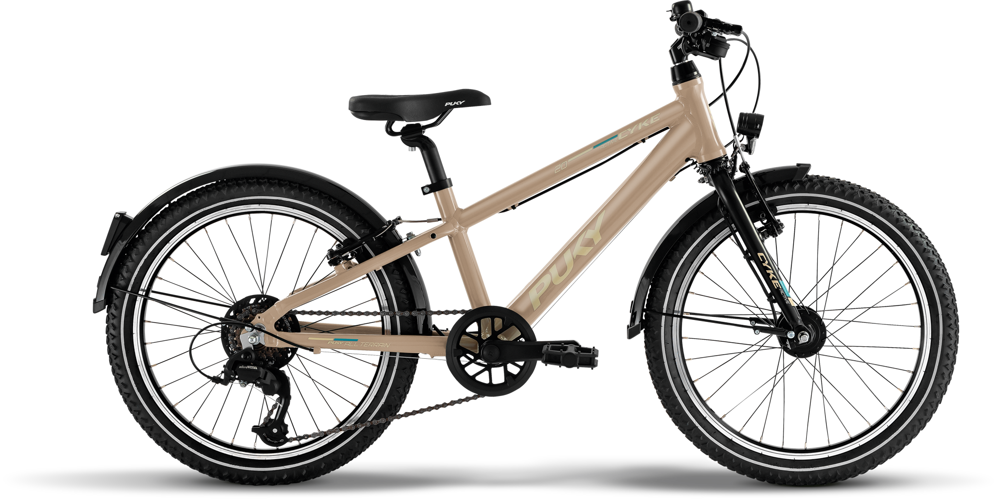 PUKY CYKE 20-7 Alu ACTIVE dusty sand/black (2027)