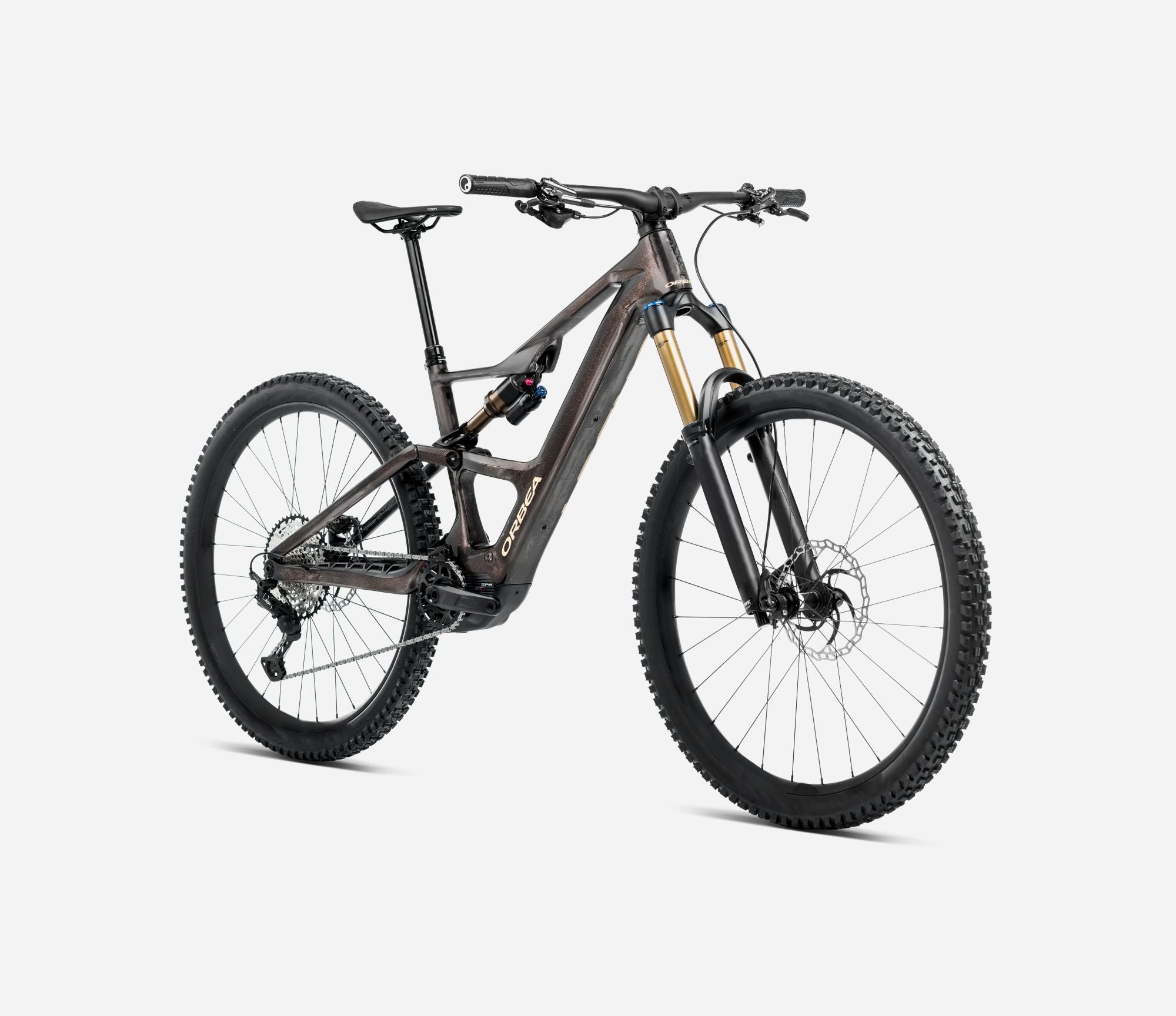 B-Ware Orbea RISE SL M20 630W Cosmic Carbon View - Golden Sand (2025)
