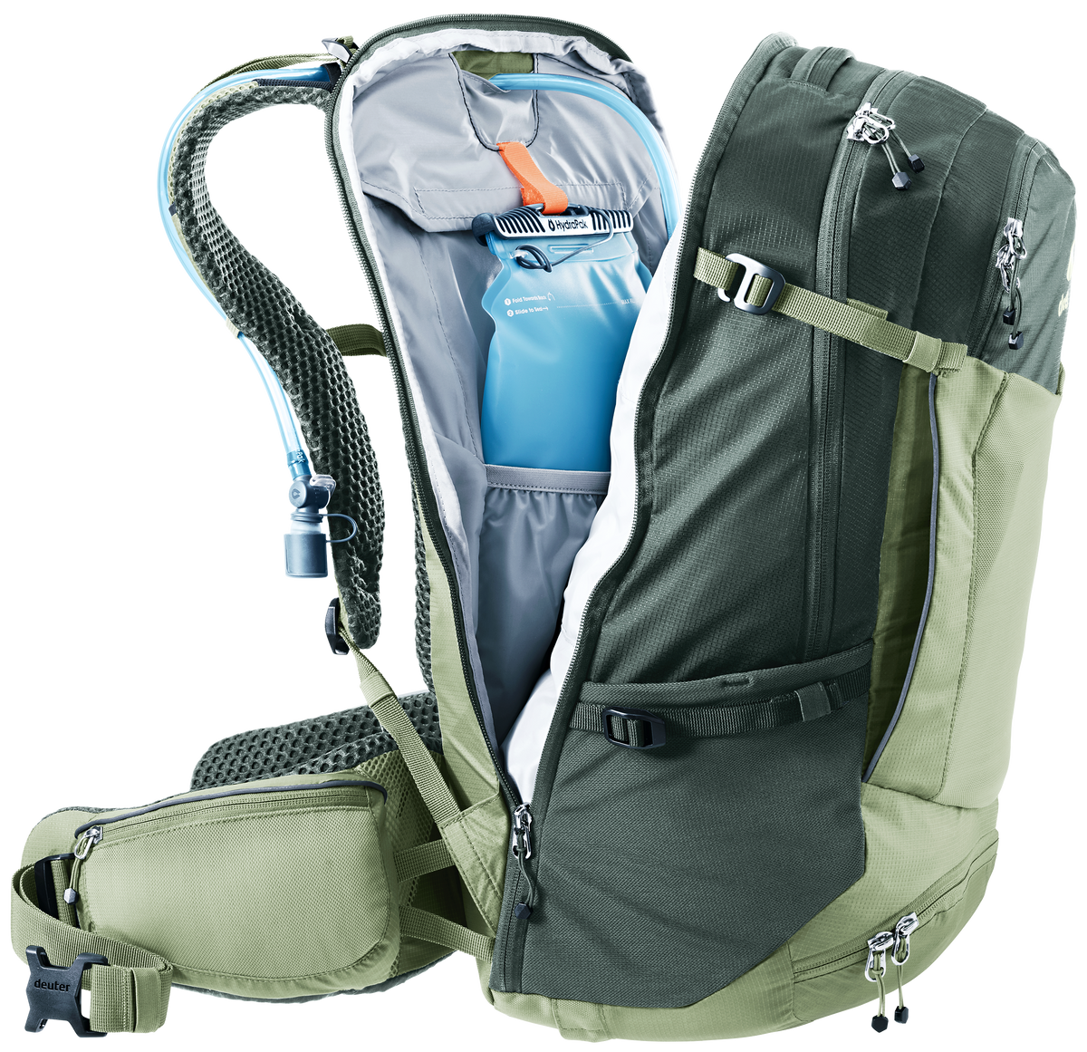 deuter Trans Alpine Pro 28 Fahrradrucksack grove-ivy