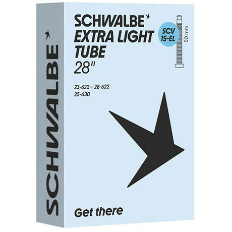 Schwalbe SCV 15-EL EXTRA LIGHT Schlauch 28" 23/28-622/630