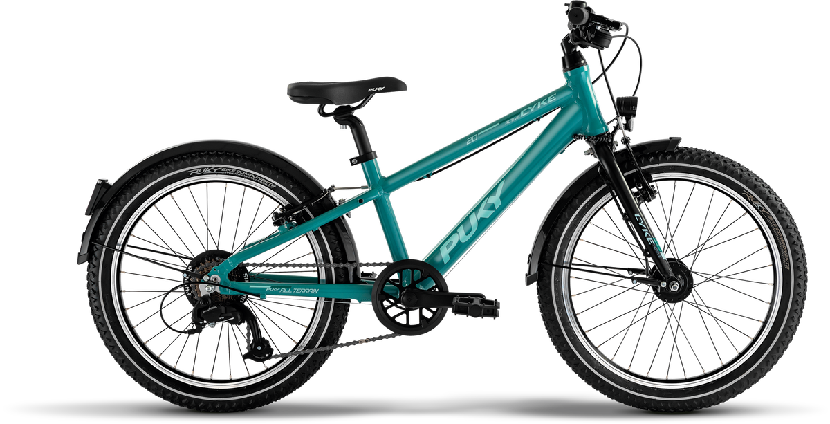 PUKY CYKE 20-7 Alu ACTIVE turquoise/black (2027)