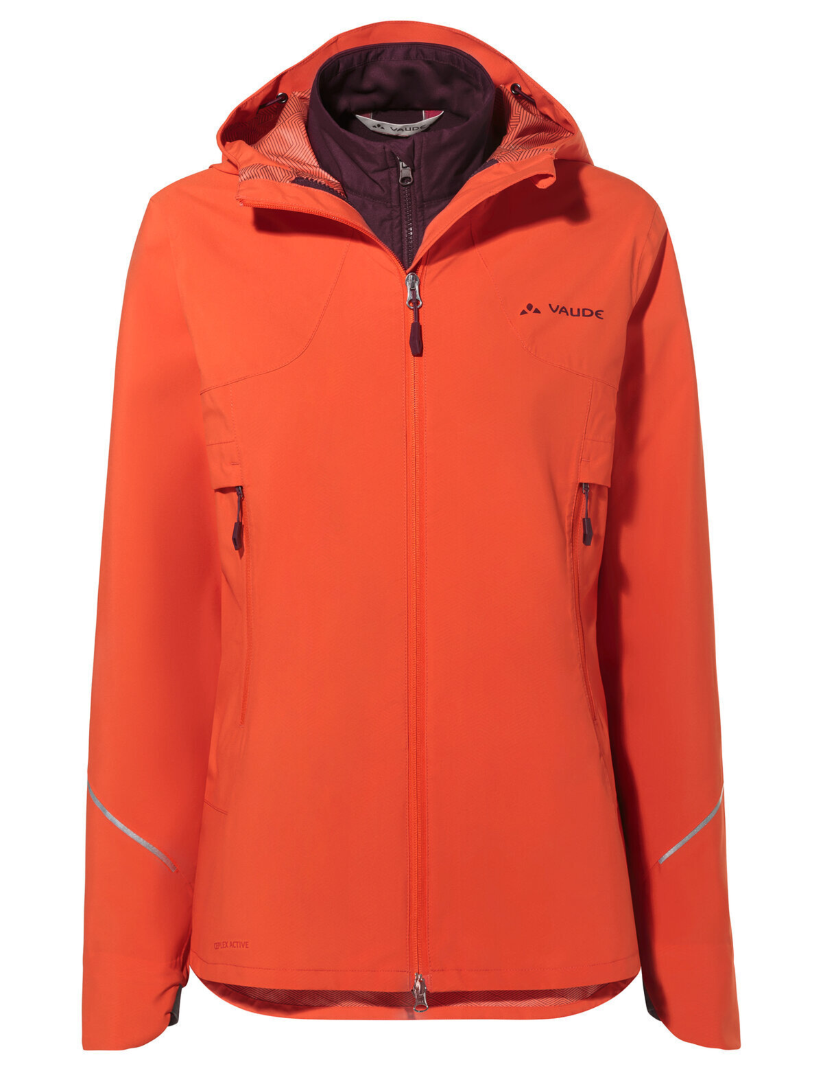 VAUDE Women's Yaras 3in1 Jacket orange
