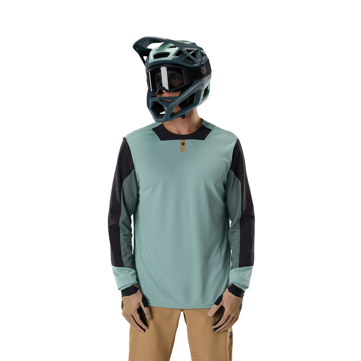 Fox Defend Ls Jersey Arctic Blue