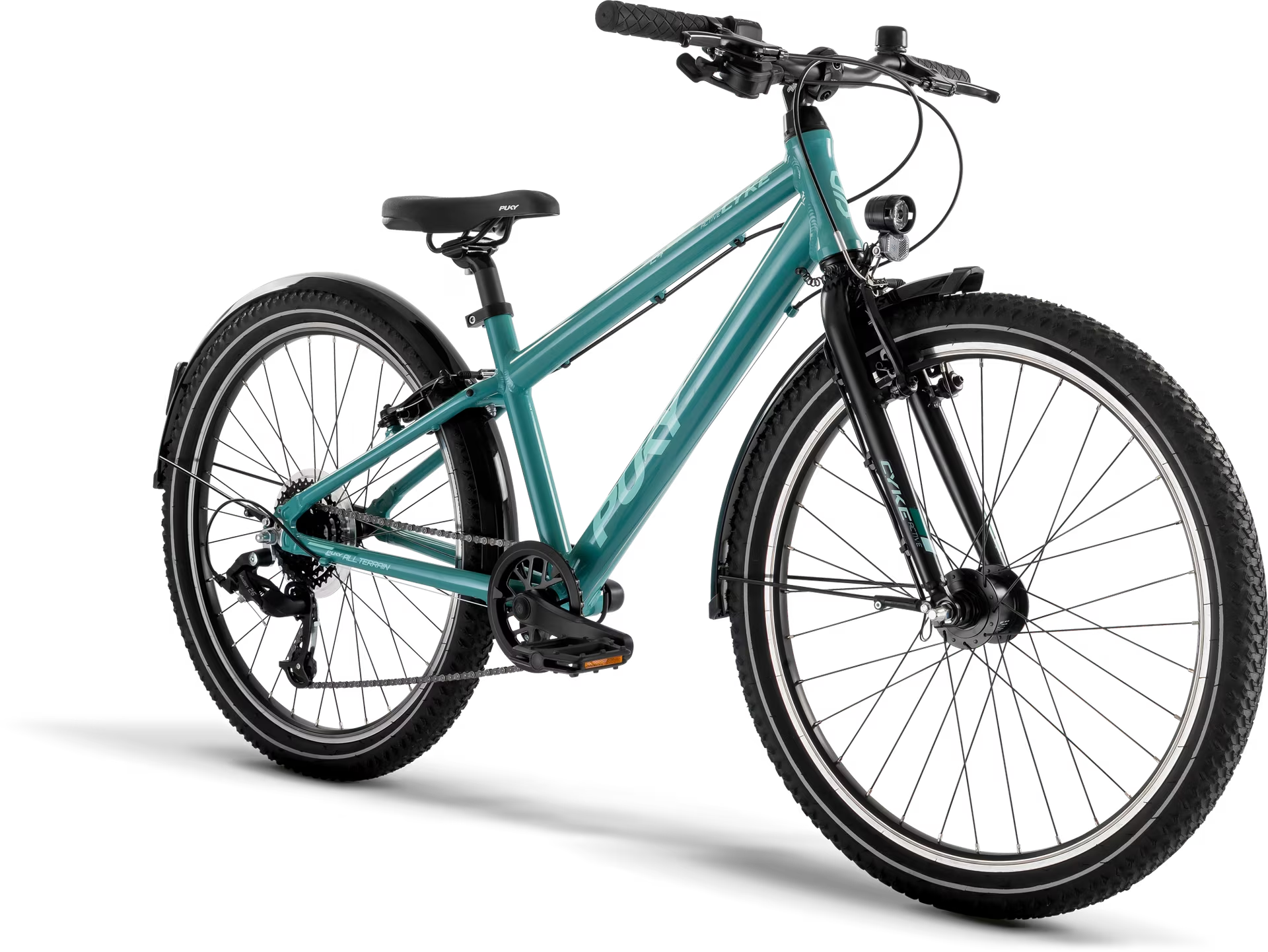 PUKY CYKE 24-8 ACTIVE turquoise/black (2027)