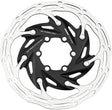 SRAM Centerline XR Rotor Bremsscheibe Zweiteilig Abgerundetes Profil 6-Loch schwarz/silber