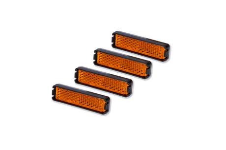 ACID Pedalreflektor Set orange