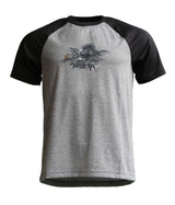 Zimtstern Riderz MTB Tee SS Men Gun Metal Melange/Pirate Black