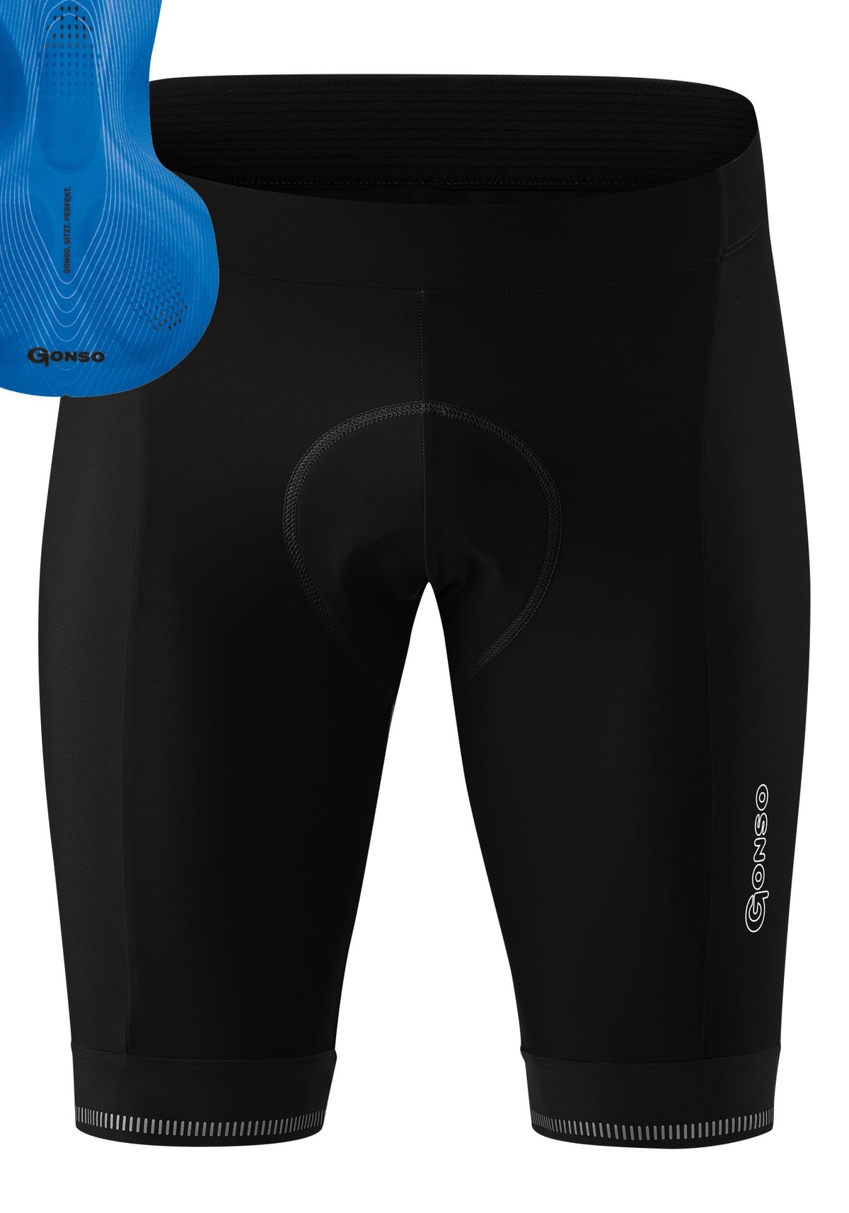 Gonso SITIVO Blue M Shorts Herren black/skydiver