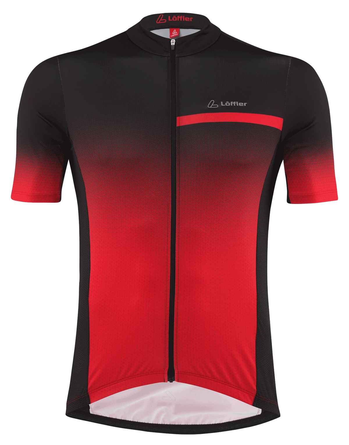 Löffler M Bike Jersey Fz Coogan Mid Red