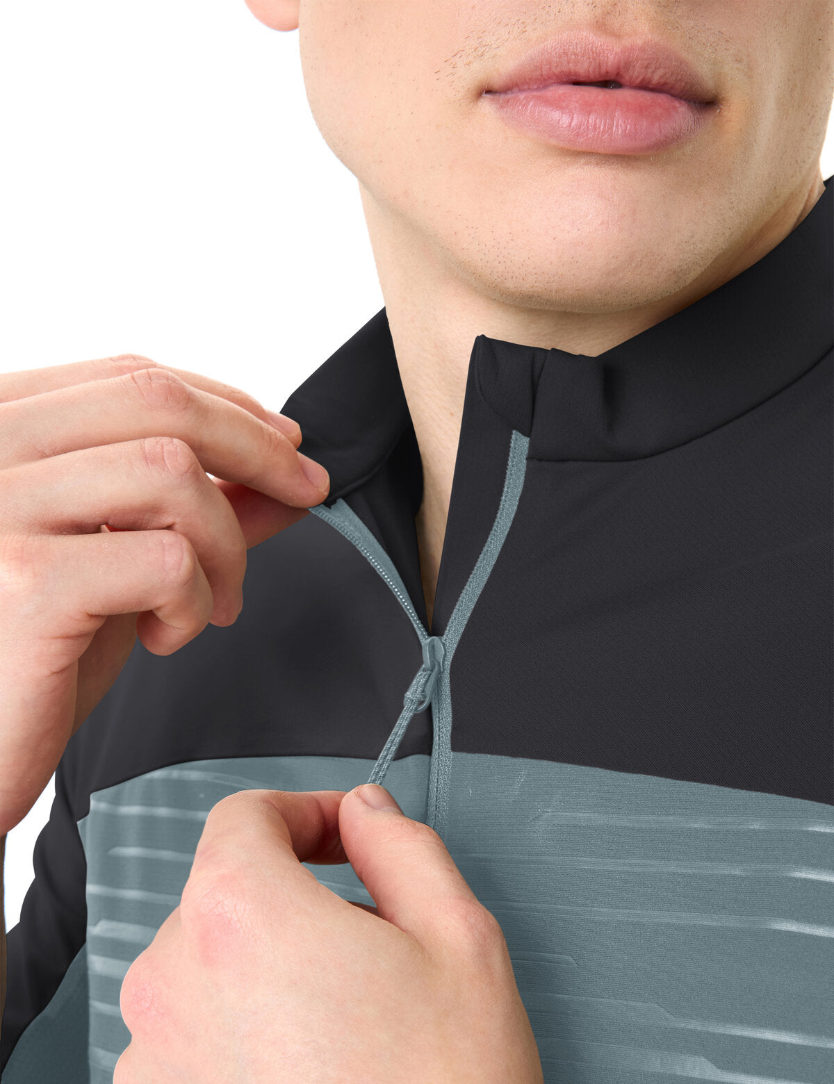 VAUDE Men's Qimsa Pro HZ Shirt heron
