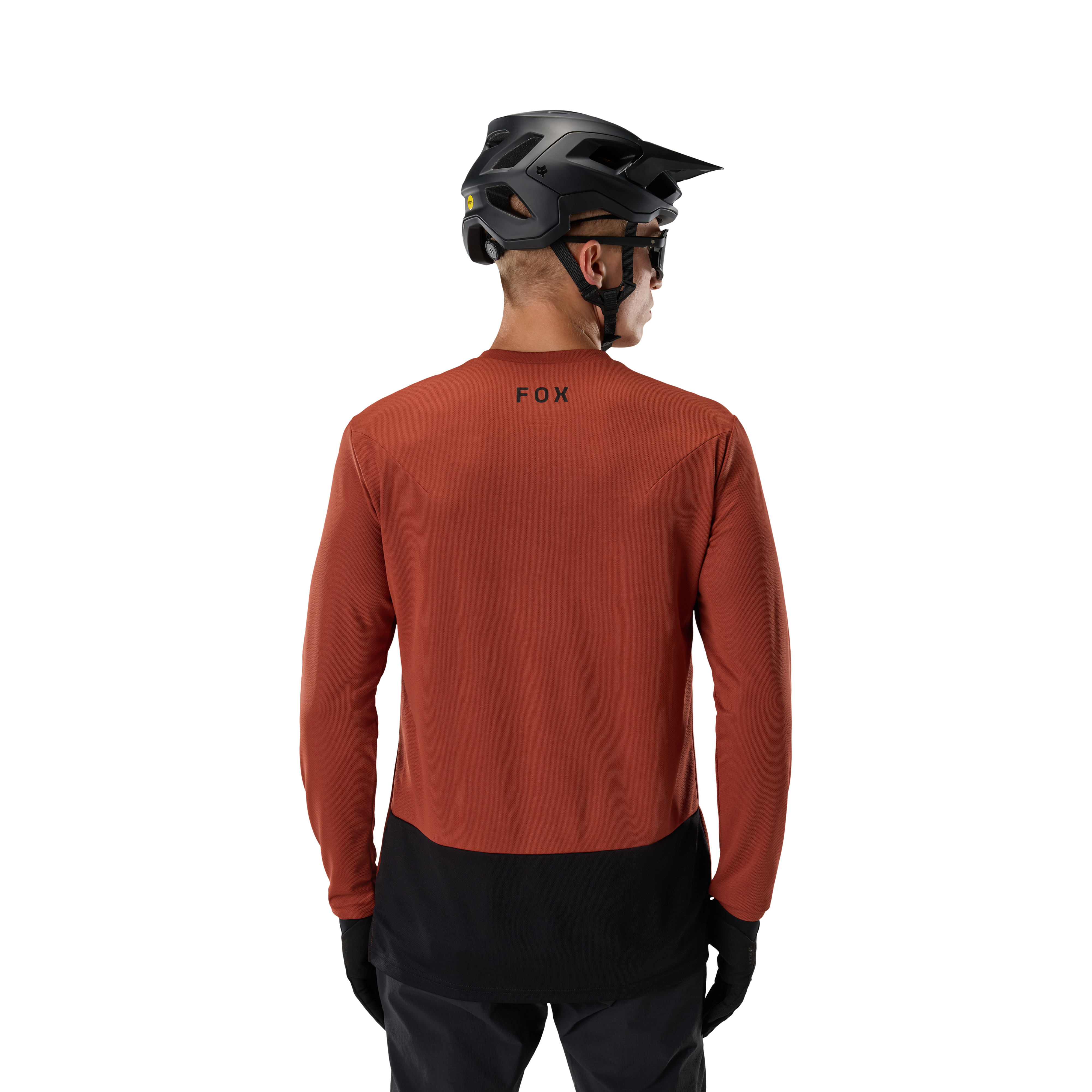 Fox Ranger Ls Jersey Fox Head Amber Scarlet