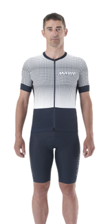 Mavic Aksium Graphic Jersey M Stripes / Deep Blue