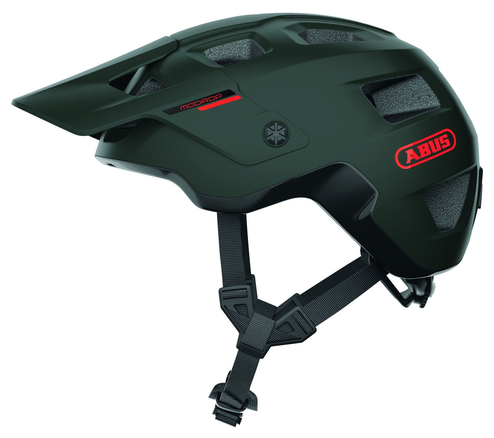 Abus Mountainbike Helm MoDrop pine green