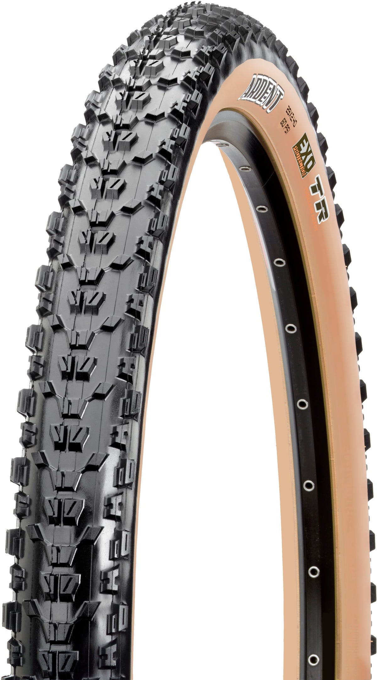Maxxis Ardent Folding Tyre 29x2.25" Dual EXO TR Tanwall black/light brown