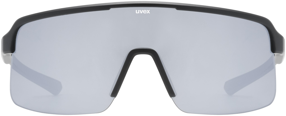 uvex Dyrt Radbrille Black Matt / Mirror Silver