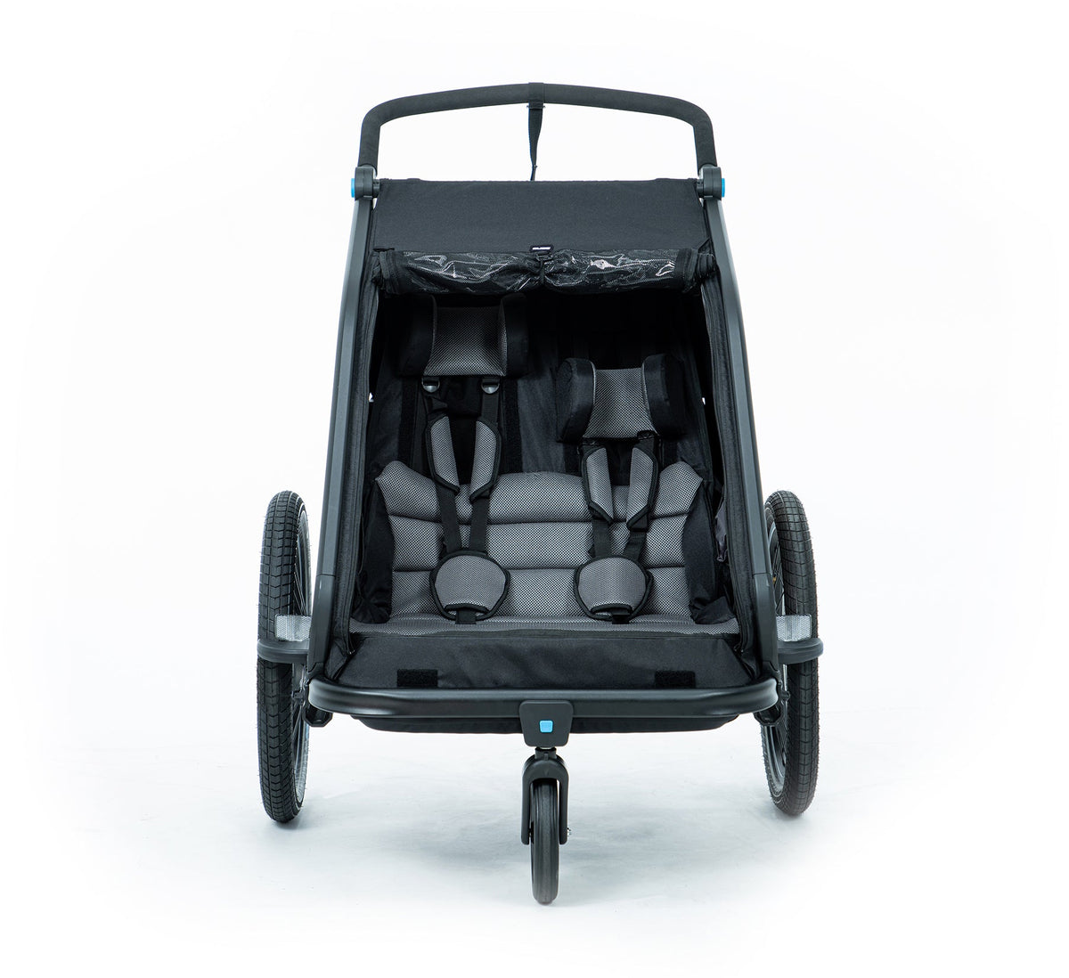 CUBE Kinder Fahrradanhänger Double CMPT