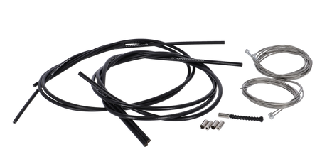 Campagnolo Ultra-Shift/Ergopower Kabelzug-Set für Bremse und Schaltung schwarz/silber