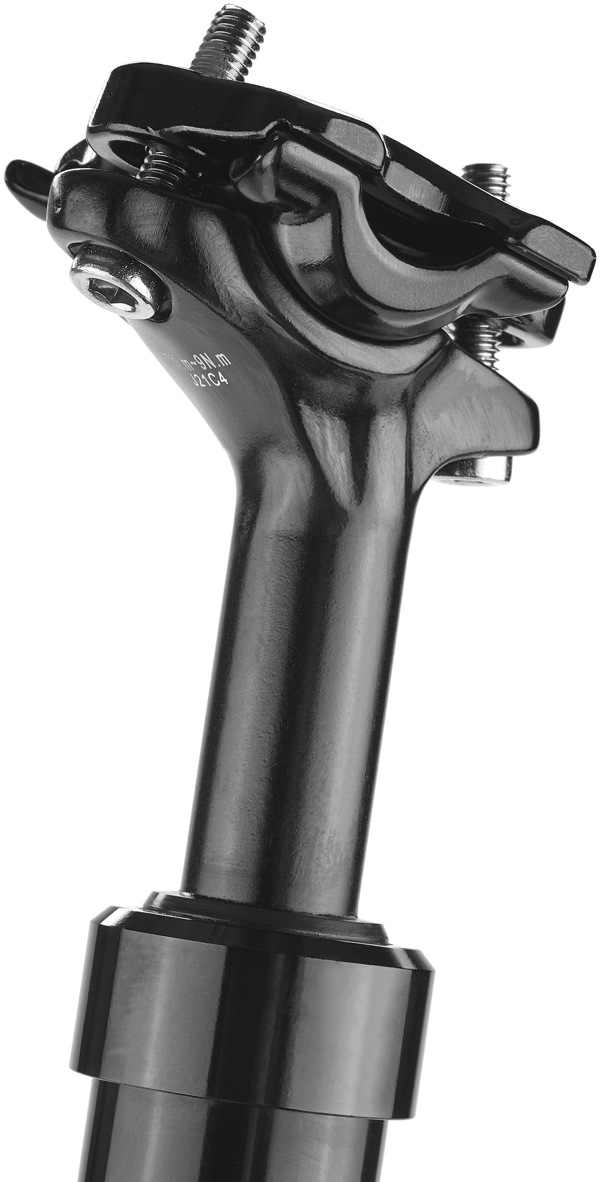 RFR Gefederte Sattelstütze (80 - 120 kg) Ø 27,2mm black