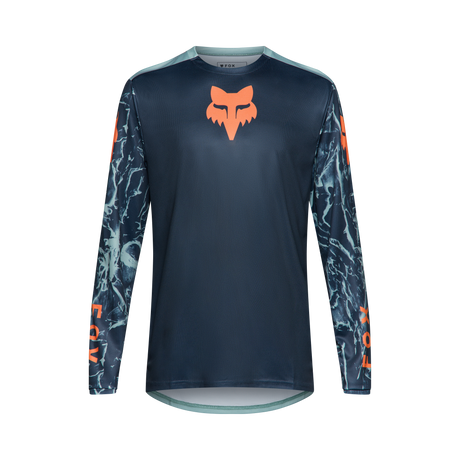 Fox Ranger LS Jersey Img Print Arctic Blue