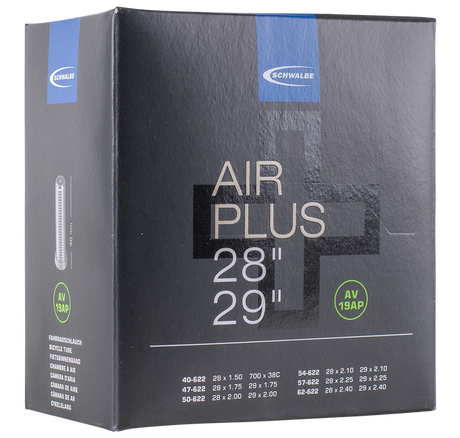 Schwalbe AIR PLUS Nr. 19AP Schlauch 28/29" 40/62-622 AV