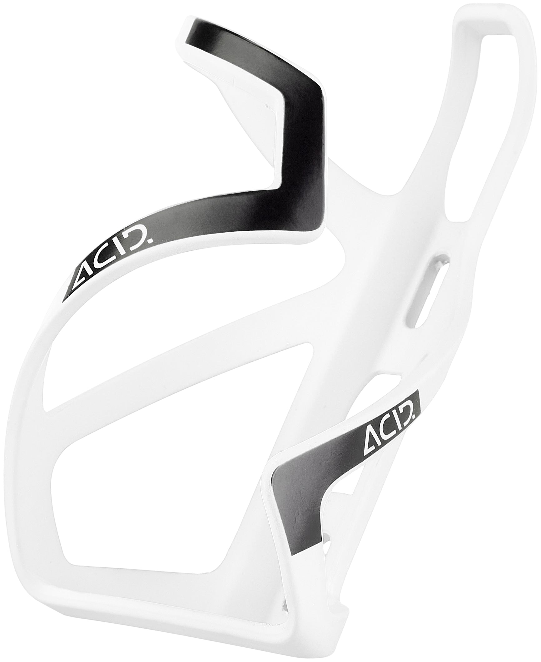 ACID Flaschenhalter HPP Sidecage matt white´n´glossy black