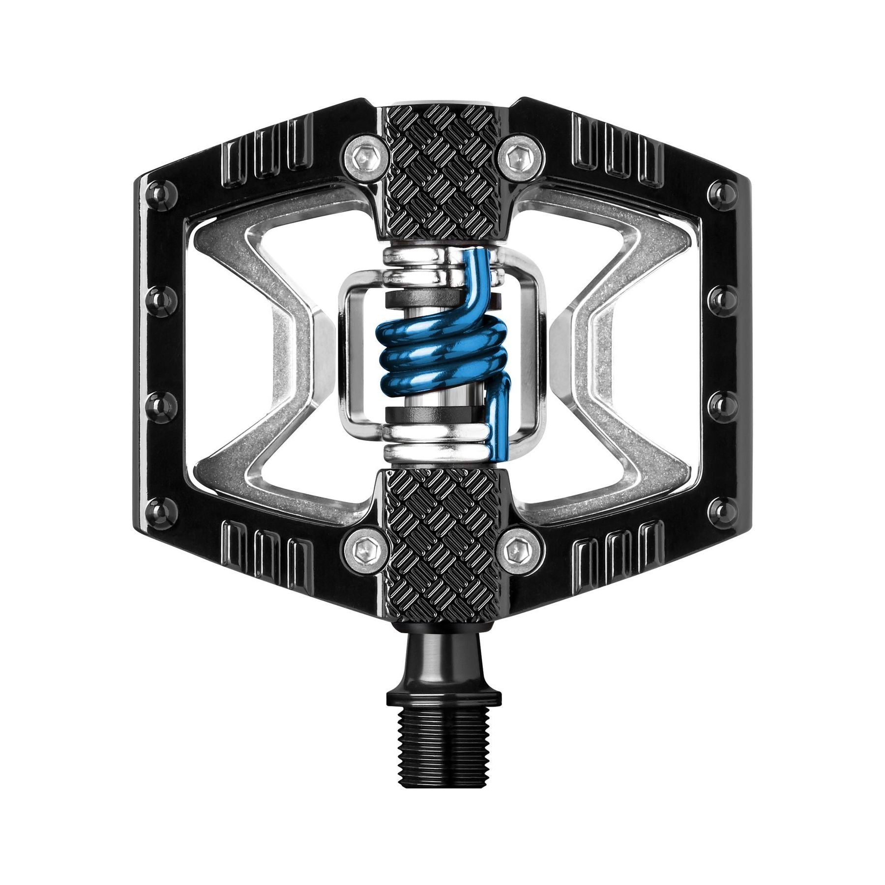 Crankbrothers Double Shot 2 Pedale black/raw/blue
