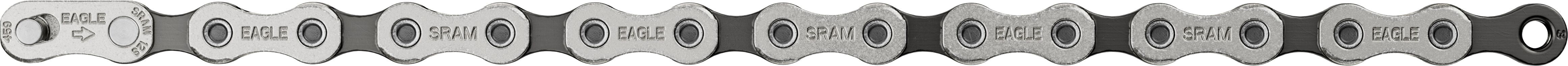 SRAM Kette S200 Eagle 12-fach, inkl. PowerLock, 126 Glieder  silber/schwarz