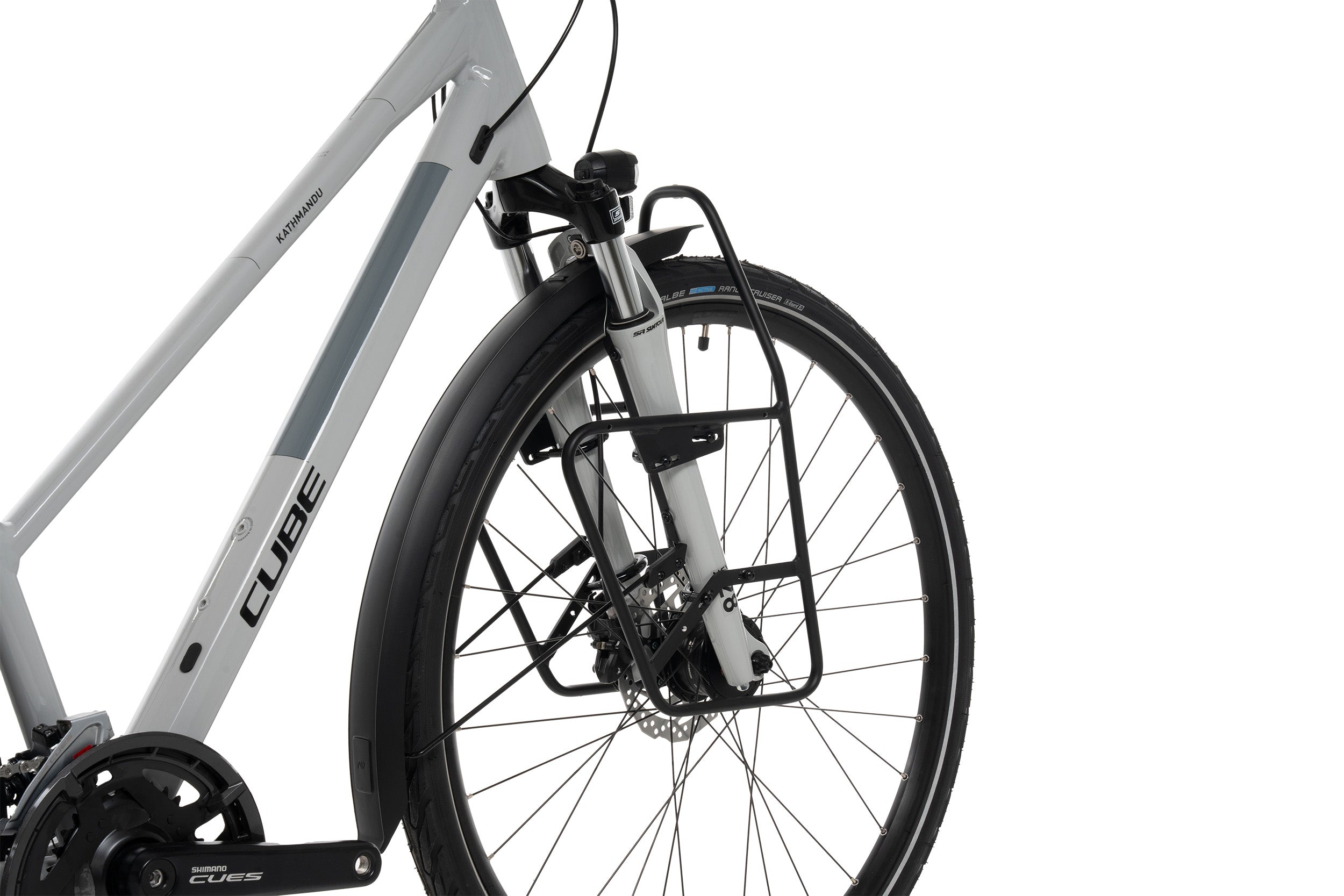 ACID Gepäckträger LOWRIDER Suspension TREKKING black